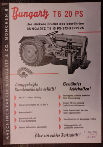 Original bungartz prospekt - original,