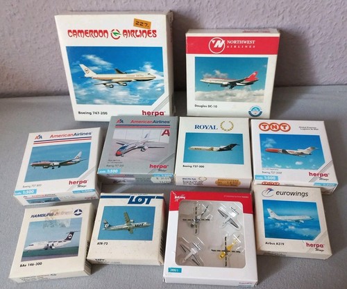 Herpa wings 500 sammlung - wings, 1:500