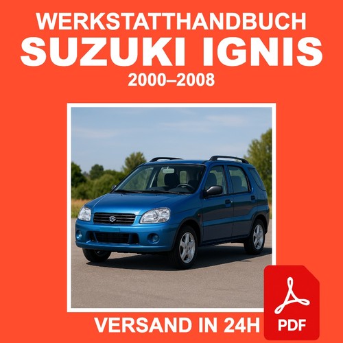 Werkstatthandbuch suzuki ignis - werkstatthandbuch,