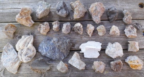 Mineralien sammlung 25 kg - -, 5,25
