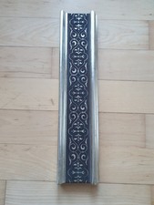 Wandschmuck 50cm versilbert Holz Dekoration Buddhismus Gebet Religion