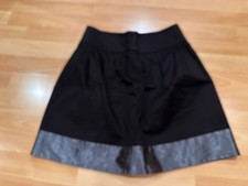 Schwarzer weiter Rock Gr. 36