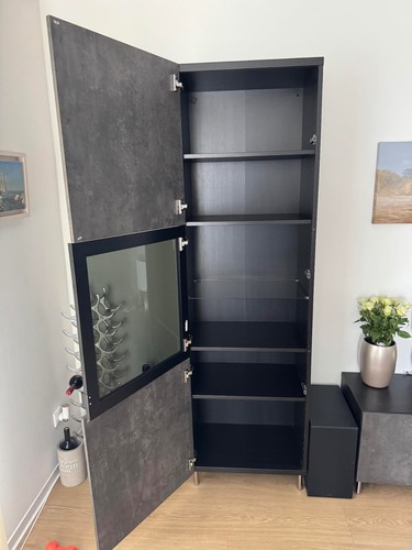Glas vitrine schrank