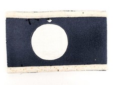 Reichsluftschutzbund, Armbinde ungereinigt, mottig