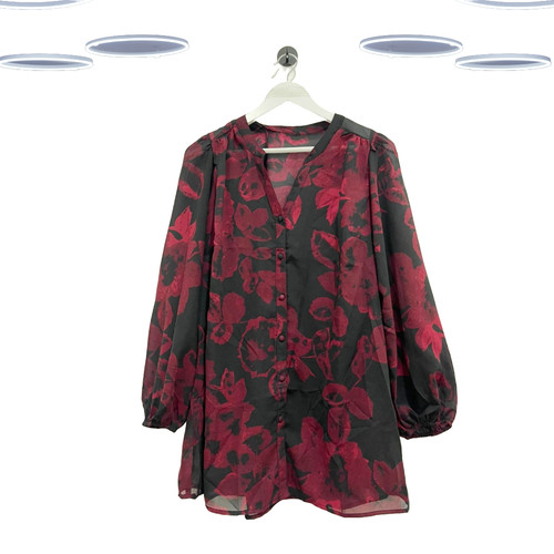 Damen chiffonshirt - ex,