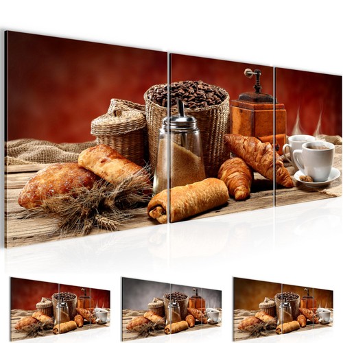 Wandbilder set küche kaffee - set,