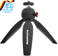 Manfrotto MTPIXIMII-B, PIXI Mini-Stativ Mit Handgriff Für Kompakte Systemkameras