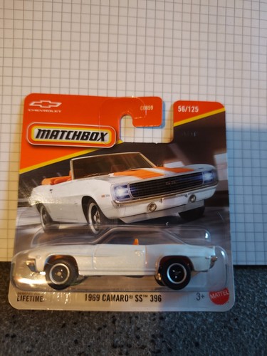 Matchbox 1969 camaro ss 396 - 1969,