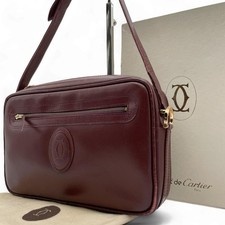 Cartier Schultertasche Leder
