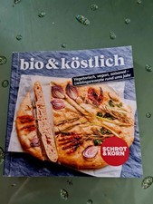 BUCH BIO und KÖSTLICH VEGETARISCH VERGAN SCHROT & KORN  SEHR GUT 