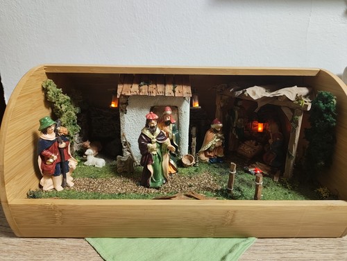 Schöne weihnachts krippe - weihnachts,