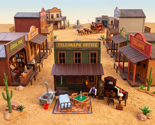 Playmobil westernhaus custom - playmobil, westernhaus-custom