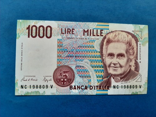 1000 lire italien - 1,