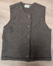 Ärmellose Strickweste 30 %