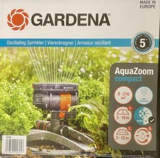 Gardena AquaZoom compact 18708-20 Viereckregner  Bewässerung Garten Sprenger NEU