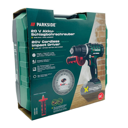 Parkside 20v 1 - parkside, 3-in-1