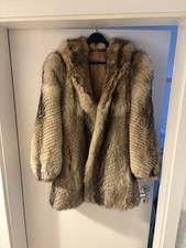 Vintage-Pelzmantel Gr. L