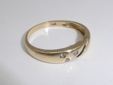 585 gelbgold goldring - 585,