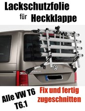 Schutzfolie im Set für Original VW T6 6.1 Heckträger Fahrradträger Folien Bulli