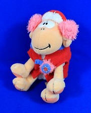 DIDDL SCHAF Vanillivi Ohrwärmer Ohrschützer Pullover rot rosa weiß rot 18 cm