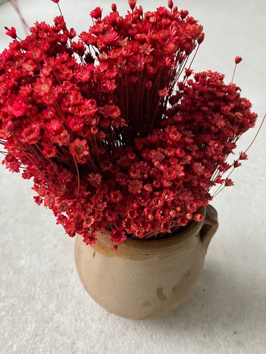 Vase ton handgefertigt - 14, cm
