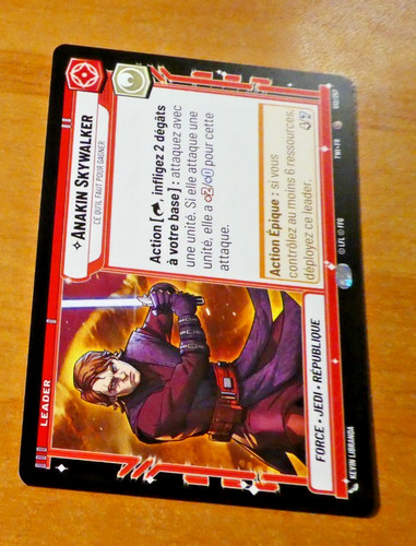 Star wars unlimited card - star,