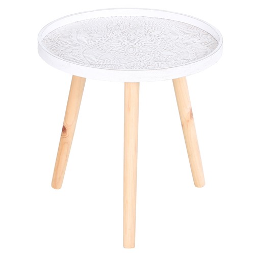 Homcom runder couchtisch mit - couchtisch,