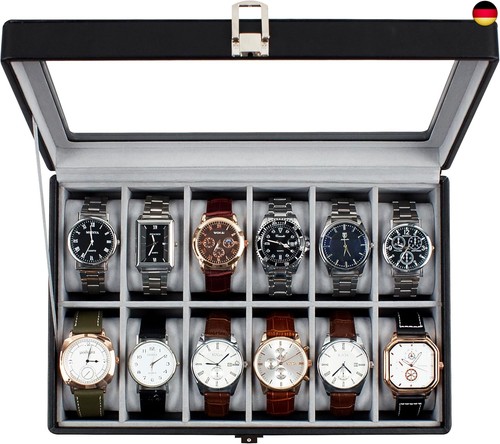 Uhrenbox herren mit - uhrenbox, 12