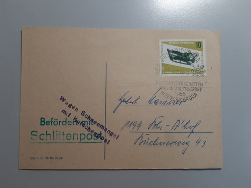Ddr sonderpostbeförderung - ddr,