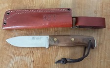 Outdoormesser Fixed Blade feststehend Bushcraft JOKER Ember 14C28N Lederscheide