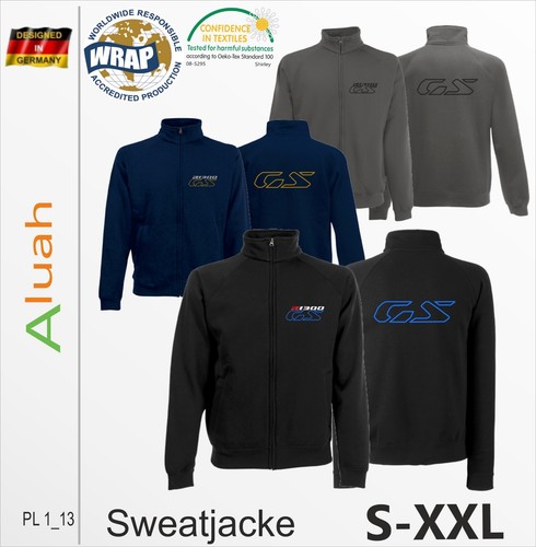 R1300gs sweatjacke für bmw - r1300gs,