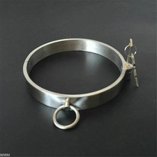 Edelstahl-Slave-Halsband-304-A