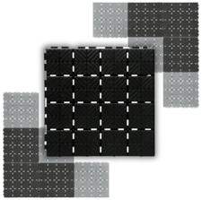 3x Bodenplatten Easy Square