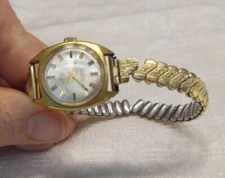 Vintage Damen-Armbanduhr 60er Jahre swiss pat. 17 rubis Handaufzug läuft