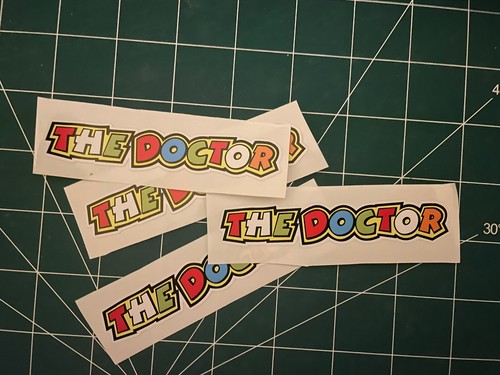 The doctor aufkleber - the,