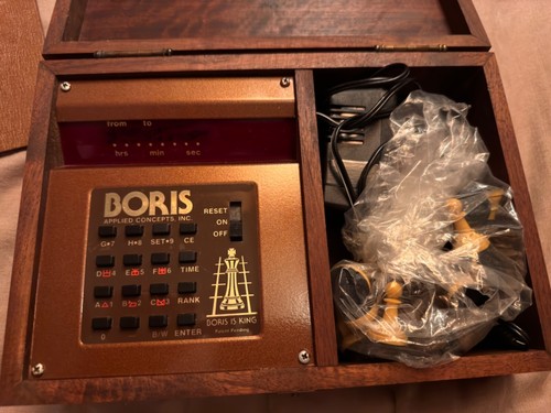 Boris electronic chess - boris,