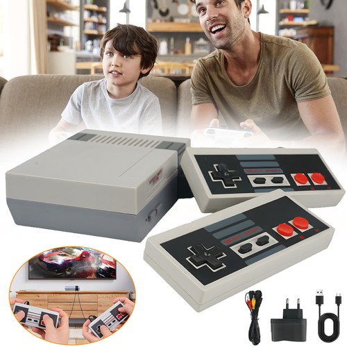 Retro spielekonsole mit - retro,
