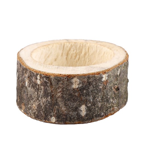 Kerzenhalter aus holz - aus,