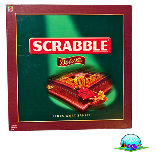 Scrabble deluxe spiel mattel - deluxe,