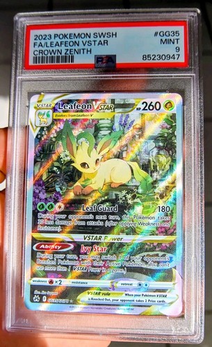 Psa leafeon vstar crown - 9,