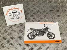 Bedienungsanleitung Buch Fahrerhandbuch KTM 690 LC4 Supermoto