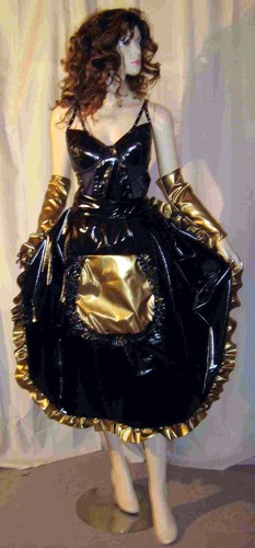 Lackschürze,Sissymaid,Adultba