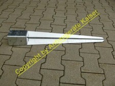 Erdnagel, Bodenhülse, Erdanker, Einschlagbodenhülse, aus 3mm Blech, sehr stabil