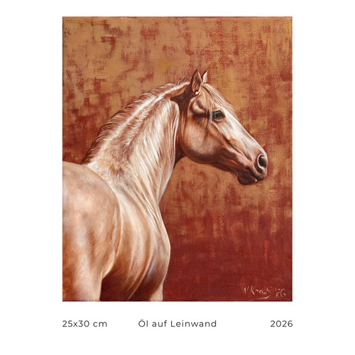 Original ölgemälde pferd - original,