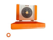 1970er STUBE Küchenwaage / Analog Waage / 70er Jahre / Orange bis 2Kg Plastik