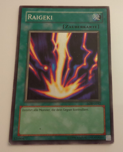 Raigeki lob g042 - yu-gi-oh!,