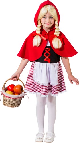 Rotkäppchen kostüm kinder - rotkäppchen,