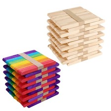 500 Stück Holz Eisstiele