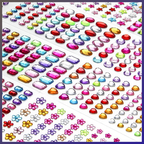 Glitzersteine selbstklebend - glitzersteine,