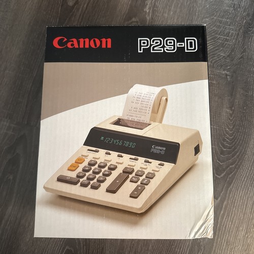 Canon p29 tischrechner - canon,